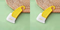 Silicone Kitchen Cleaning Scraper Spatula – 1/2/3 Pcs Set Silicone Kitchen Scraper Babs Yellow 2pcs