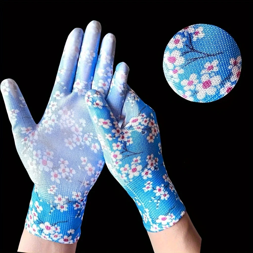 Ladies' Nylon Knit Gloves – Cycling, Fishing, Camping & Cleaning Knit Gloves Babs
