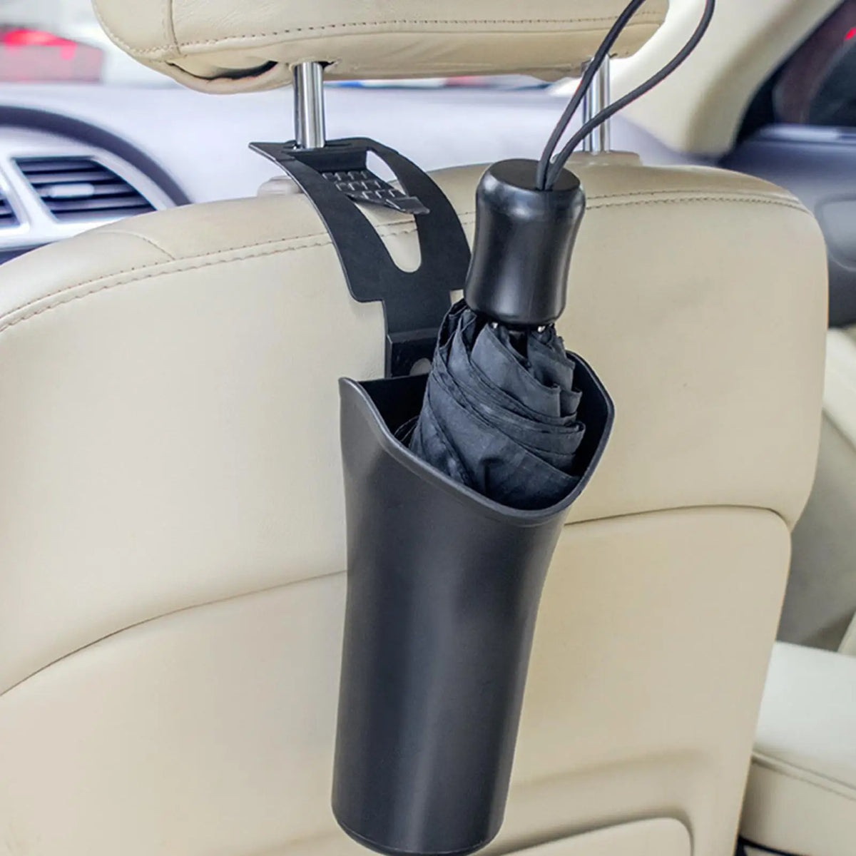 Car Umbrella Holder & Rear Seat Storage Bucket | Auto Organizer Car Interior Organizer Babs