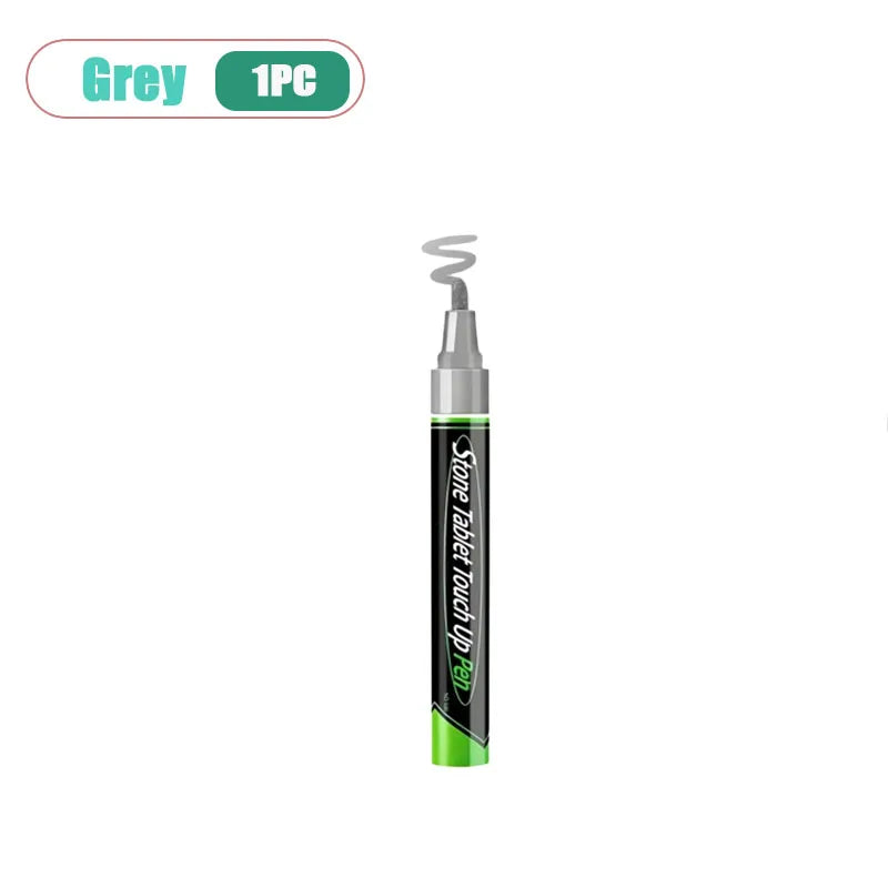 Waterproof Stone Tombstone Touch-Up Paint Marker – 12 Colors Paint Touch-Up Marker Babs Grey-1pc