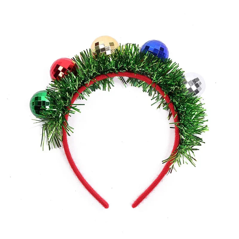 LED Snowflake Holiday Party Headband – Girls & Adults Glow LED Party Headband Babs lightless headband