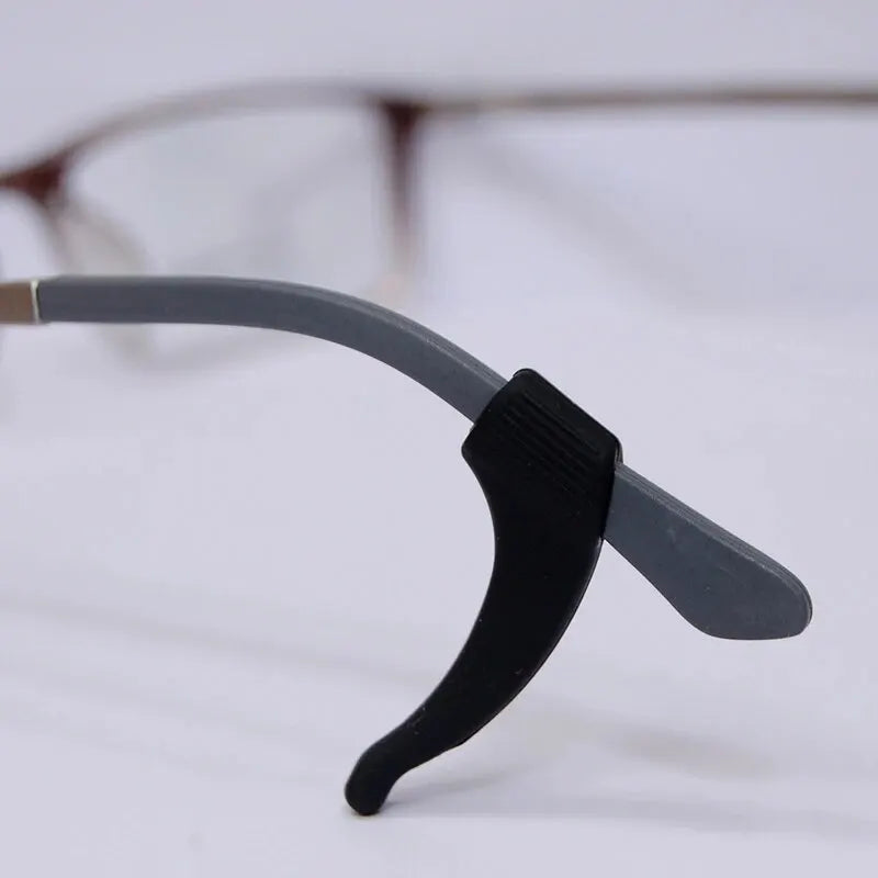 10pcs Silicone Anti-Slip Glasses Ear Hooks Temple Tip Grips Eyeglass Accessories Babs