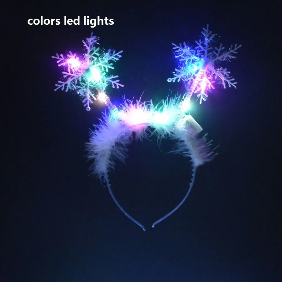 LED Flashing Cat & Fox Ears Headband – Glowing Party Hair Hoop LED Party Headband Babs 29