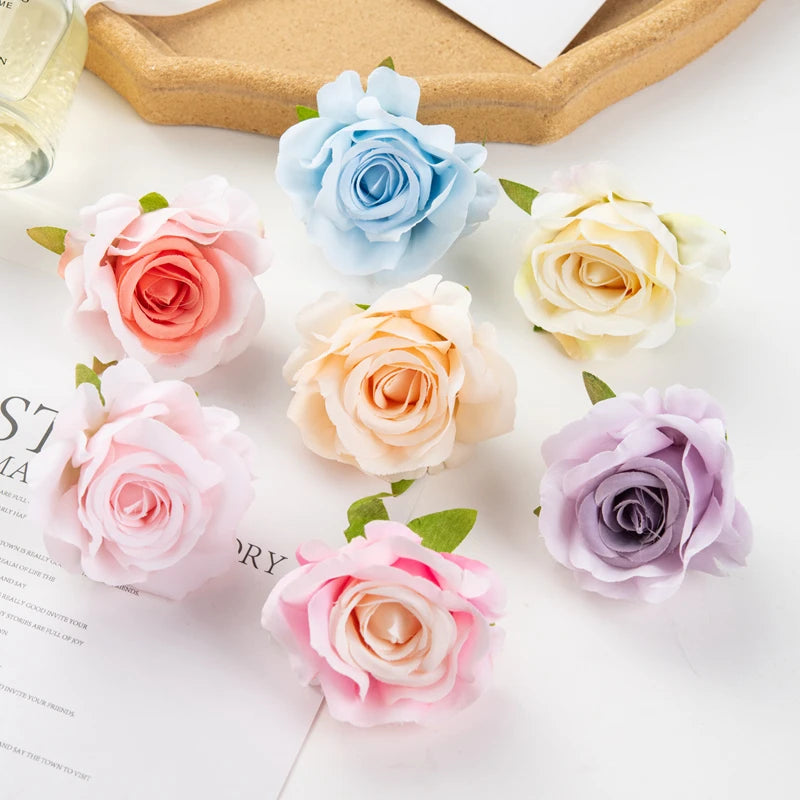 Silk Rose Artificial Flowers Bulk 50/100pcs – Wedding & Decor Artificial Silk Flowers Babs