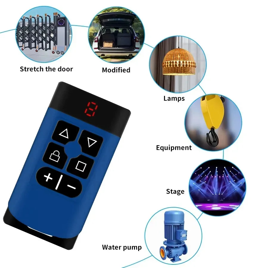 8-in-1 Universal Garage Remote Duplicator | 300–915MHz Remote Duplicator Babs