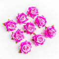 Artificial Silk Rose Flower Heads 20/40 Pcs – Wedding & DIY Décor Artificial Silk Flowers Babs Color 7 20 pcs