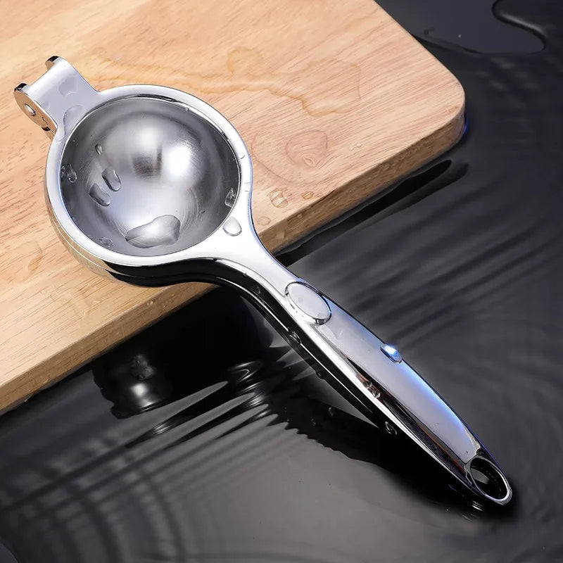 Manual Lemon Juicer Clip – Stainless Steel High-Yield Press Citrus Juicer Press Babs
