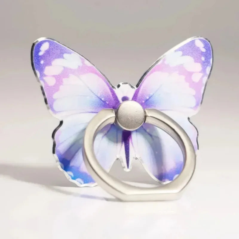 Cartoon Butterfly Phone Ring Holder – 360° Rotating Kickstand Phone Ring Holder Babs