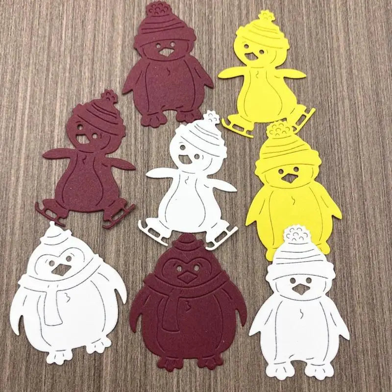 Christmas Snowman Die Cuts – Embossing & Etching Dies for Crafts Die Cutting Set Babs
