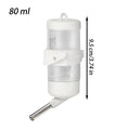 No-Drip Small Animal Water Bottle for Hamsters & Guinea Pigs Pet Water Bottle Babs White