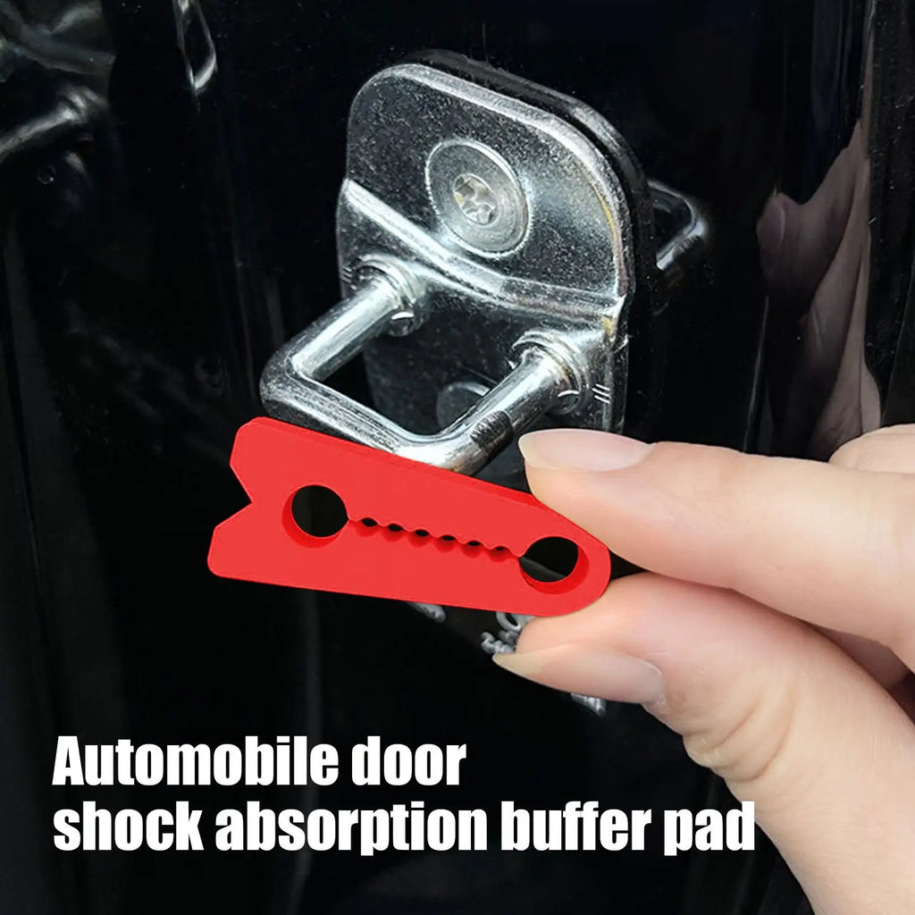 4pcs Silicone Car Door Cushion Buffer Anti-Shock Latch Cover Car Door Buffer Babs