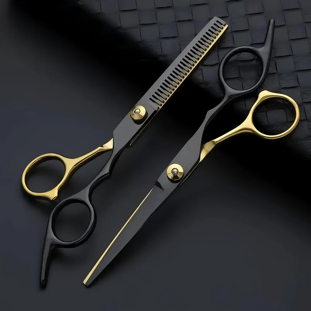 2-Piece Hair Scissors Set – Thinning Shears for Home Bang Trim Hair Cutting Scissors Babs 2PCS