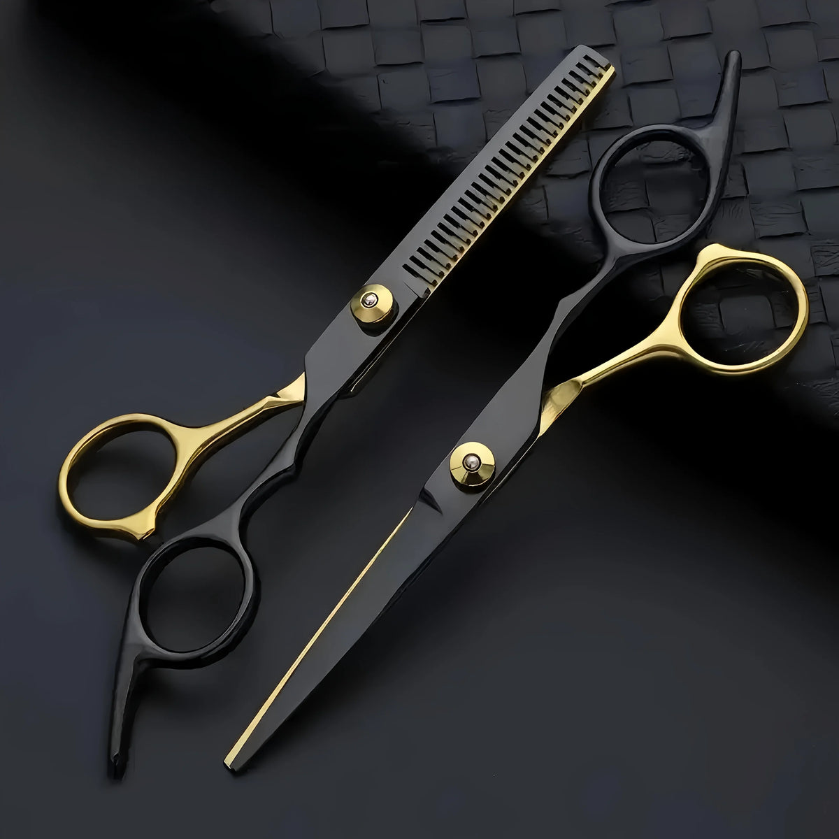 2-Piece Hair Scissors Set – Thinning Shears for Home Bang Trim Hair Cutting Scissors Babs 2PCS