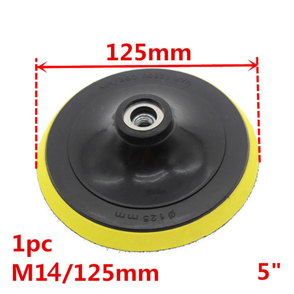 Self Adhesive Sanding Disc & Drill Rod 3"–7" Polishing Pad Sanding Disc Set Babs