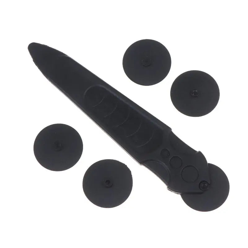 Plastic Seam Roller Set with 4 Replacement Wheels – 5-Piece Kit Seam Roller Set Babs