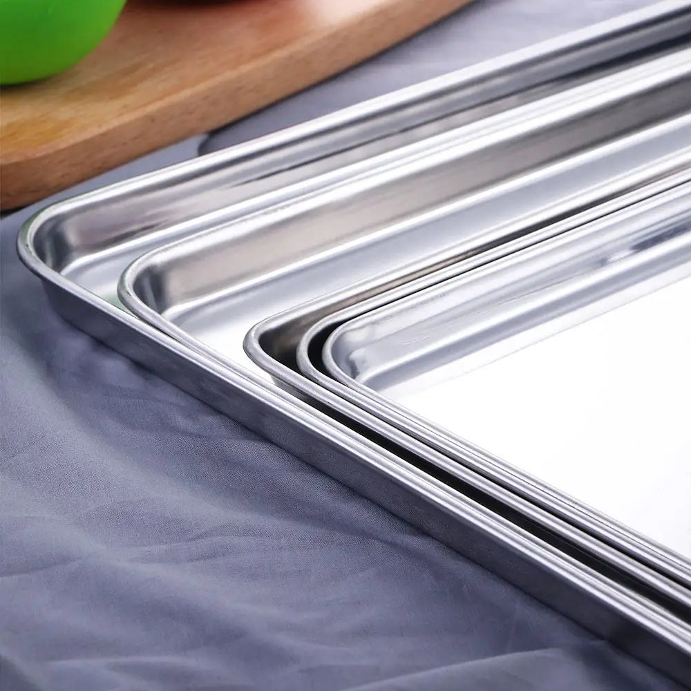 Stainless Steel Baking Tray – Loaf Pan, Cookie Sheet & Cake Dish Stainless Steel Bakeware Babs