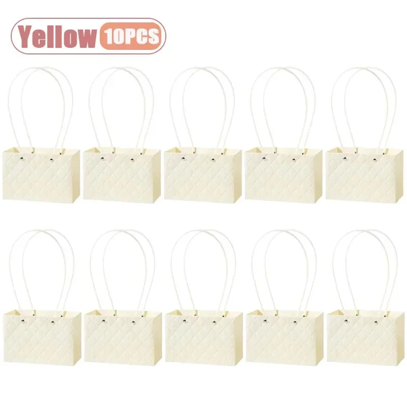 Reusable Waterproof Floral Gift Tote Bags – Wedding & Party