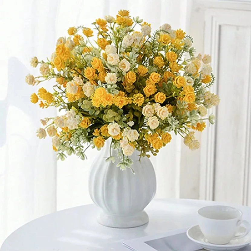 Silk Artificial Rose Bouquet for Wedding & Home Décor Artificial Flower Bouquet Babs