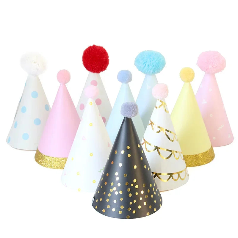 Party Paper Hats – Birthday, Baby Shower & Wedding Caps Party Paper Hats Babs