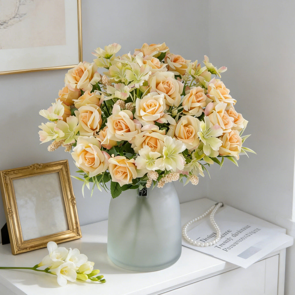 Artificial Silk Roses – Wedding, Home & Garden Décor Artificial Silk Flowers Babs