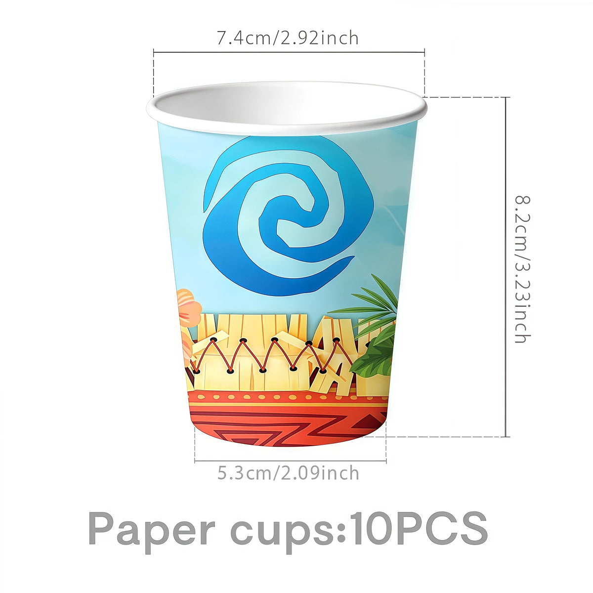 Ocean Theme Birthday Party Kit – Plates, Cups & Balloons