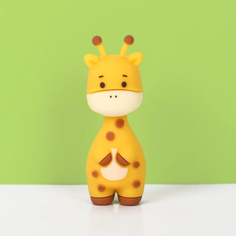 Jungle Animal Birthday Cake Topper – Lion, Giraffe & Safari Set Cake Topper Set Babs Giraffe