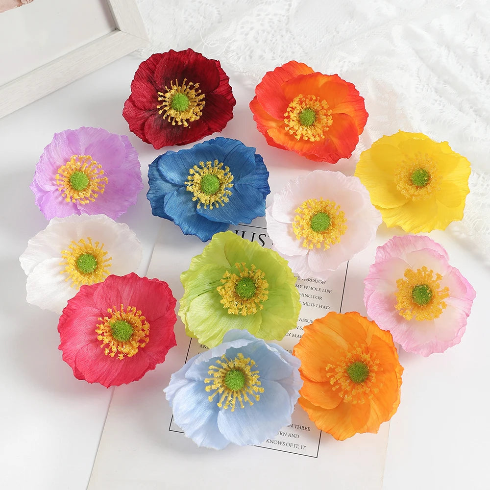 Artificial Silk Rose Heads for Wedding, Holiday & Home Decor Artificial Flower Heads Babs