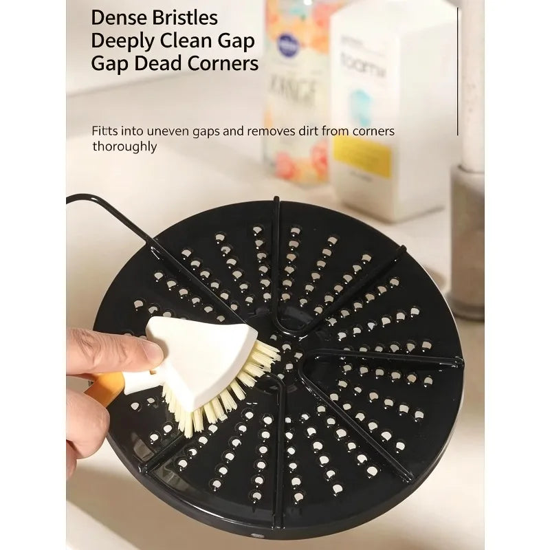 Foldable Triangle Gap Cleaning Brush – Corner & Stove Scrubber Gap Cleaning Brush Babs