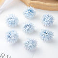 50/100Pcs Silk Carnation Artificial Flowers – Wedding & Home Décor Artificial Silk Flowers Babs LIGHT BLUE 100 pieces
