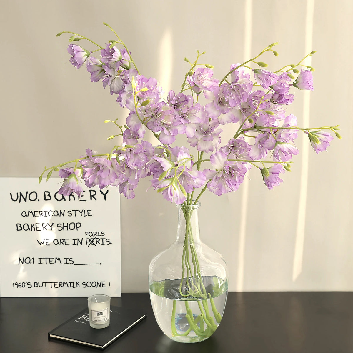 Artificial Silk Crabapple Flower Bouquet – Wedding & Home Decor Artificial Flower Bouquet Babs