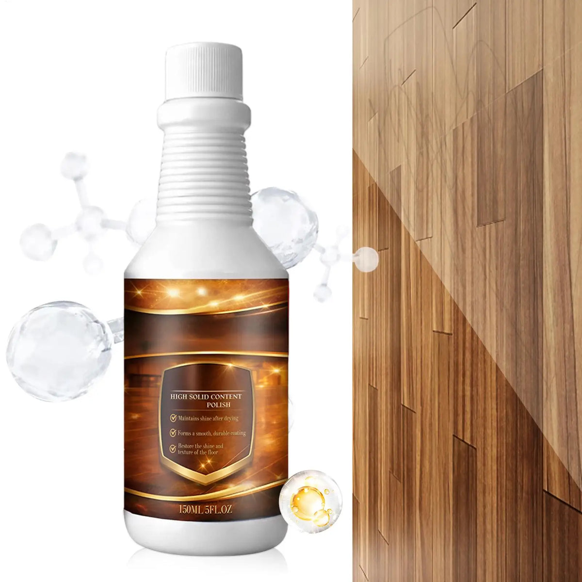 150ml Floor Restorer & Wood Scratch Repair Liquid – Home & Office Floor Restorer Liquid Babs