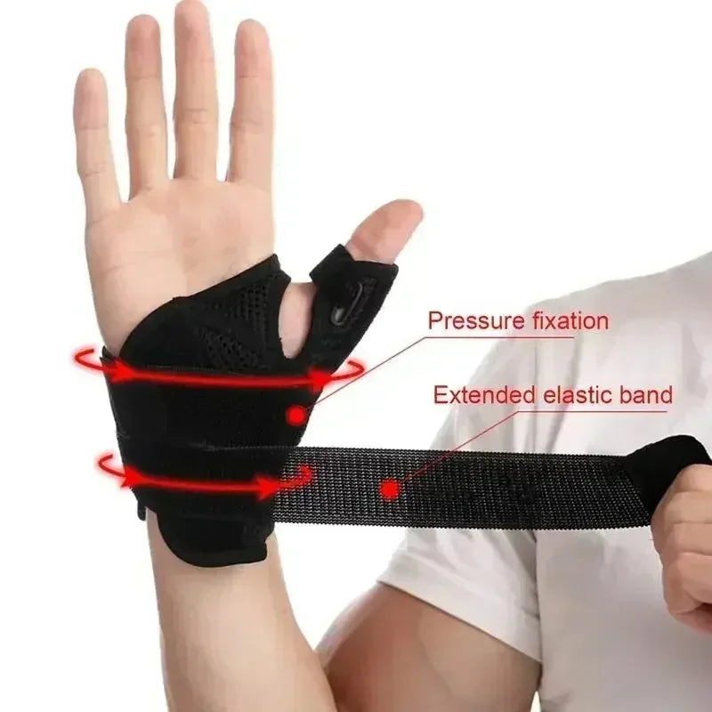 Breathable Wrist Brace with Thumb Support – Adjustable Splint Wrist Brace Support Babs