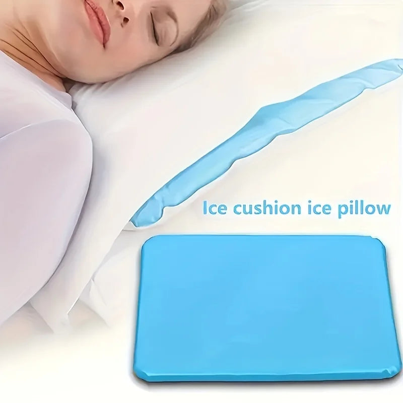 Ergonomic Cooling Gel Neck Pillow for Summer Naps & Sofa Rest Cooling Gel Pillow Babs