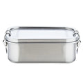 850ml Stainless Steel Lunch Box with Removable Dividers Stainless Steel Lunch Box Babs 1C 850ml