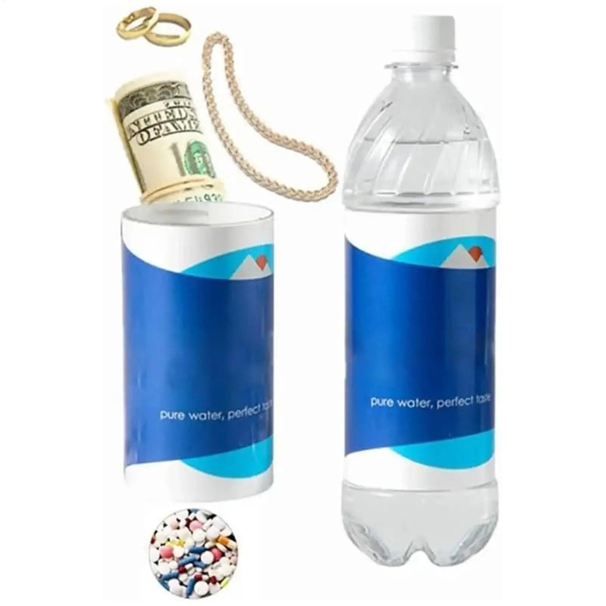 Water Bottle Diversion Safe – Hidden Stash Security Container Diversion Safe Container Babs