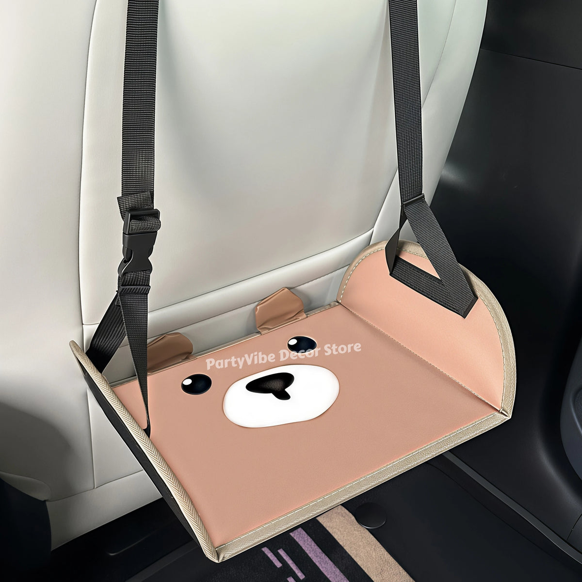 Car Backseat Foot Rest Hammock – Adjustable Travel Footrest Car Footrest Hammock Babs A