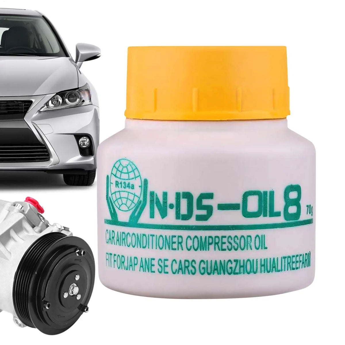 Car A/C Compressor Lubricant Oil – Wear Resistant, Rapid Cooling AC Compressor Oil Babs