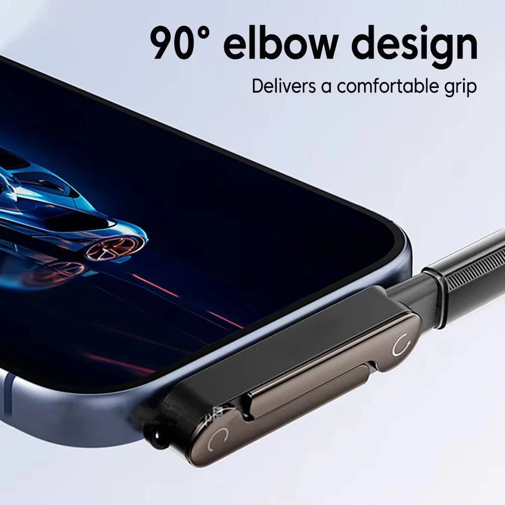 240W USB-C OTG Adapter with Foldable Phone Stand | 2-in-1 USB-C Charging Adapter Babs
