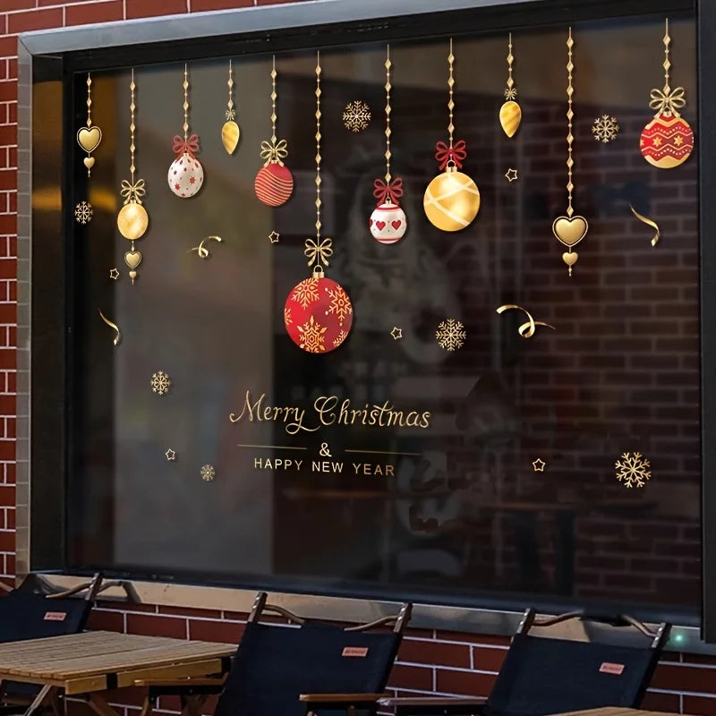 Christmas Window Stickers – Holiday Window Film Decal 3mil Window Decal Sticker Babs window sticker