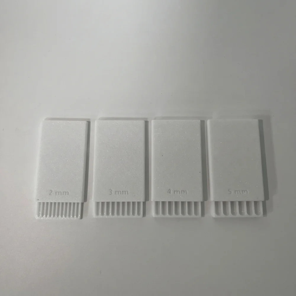 4Pcs Clay Ball Maker Tool Set – 2–5mm 3D Slot Structure Clay Crafting Tool Babs White S