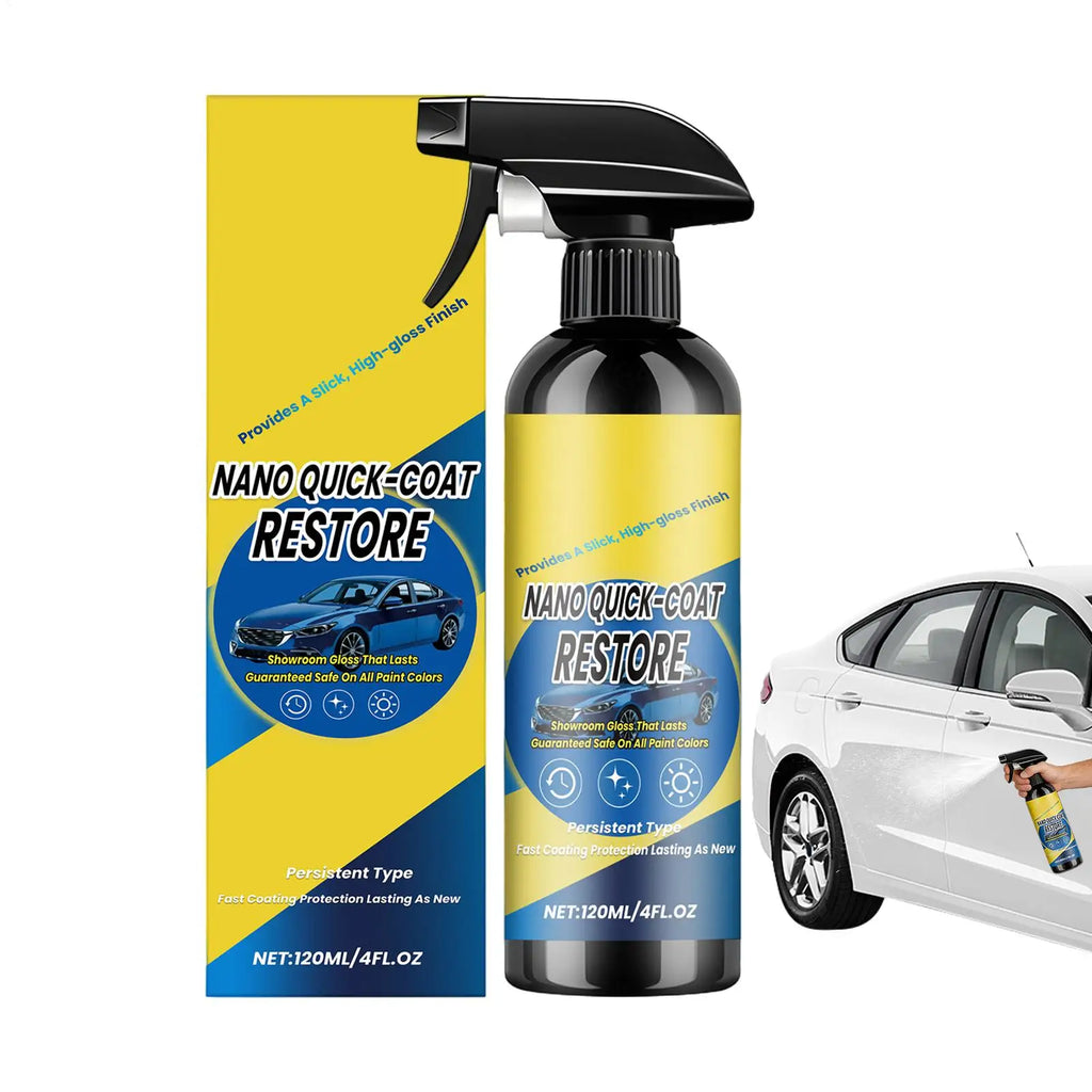Nano Ceramic Car Coating Spray – Quick Wax & UV Protection Car Ceramic Coating Spray Babs