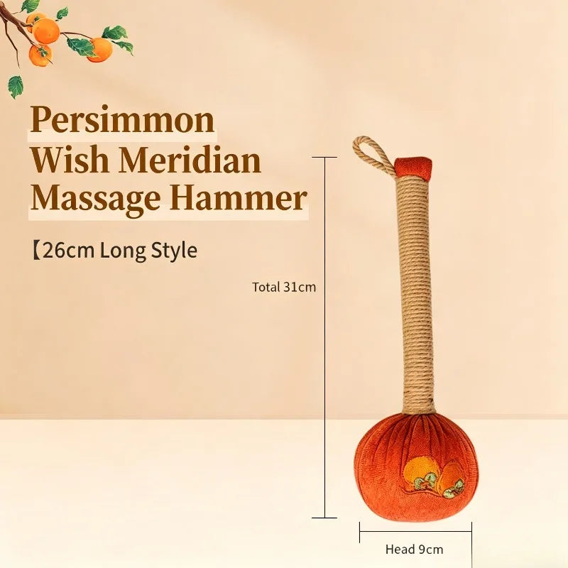Wormwood Massage Hammer Meridian Tapping Stick | Gift Set Massage Hammer Babs