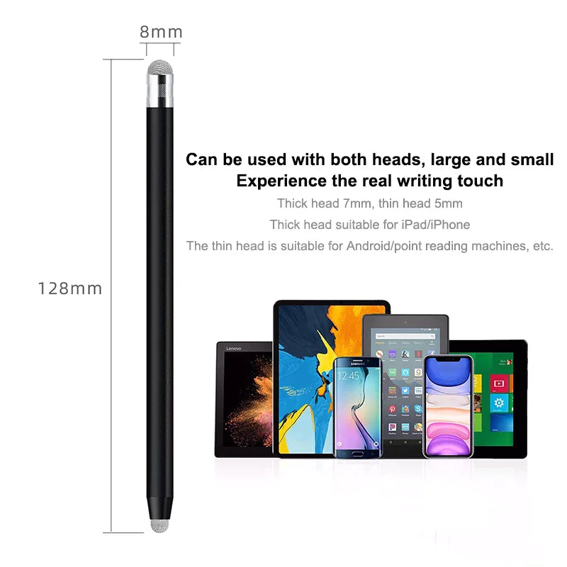 HUXUAN Double-Sided Capacitive Stylus – Universal Fit Capacitive Stylus Pen Babs