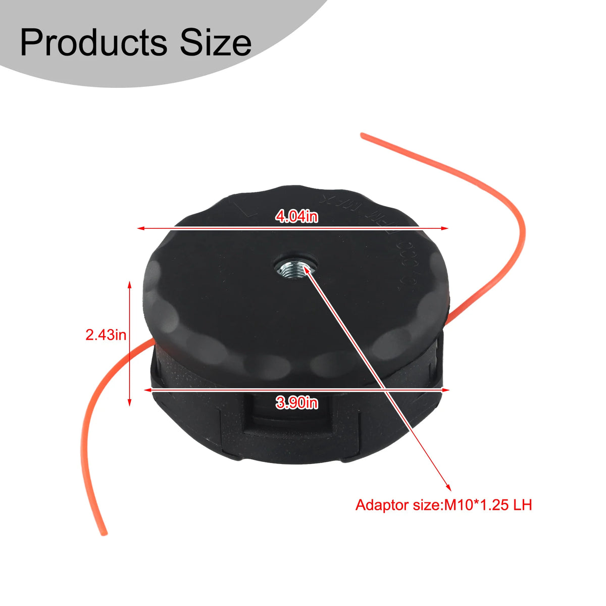 String Trimmer Head for Echo SRM140 SRM210 SRM2100 – M10x1.25 Trimmer Head Babs