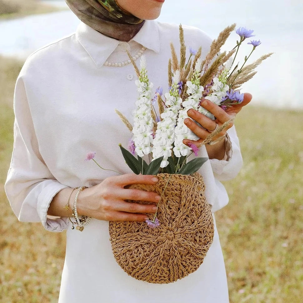 Artificial Silk Hyacinth Flower String – Wedding & Home Decor Artificial Flower Decor Babs