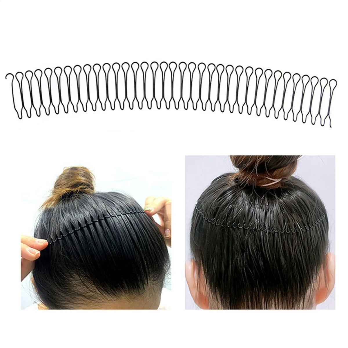 Invisible Hair Finishing Fixer Comb – Women's Styling Hairpin Hair Styling Comb Babs