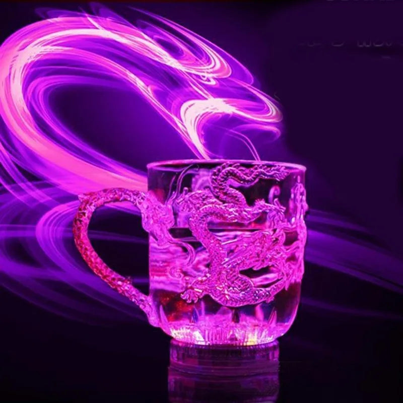 LED Color Changing Dragon Cup – Water Activated Light-Up Light-Up Drinkware Babs