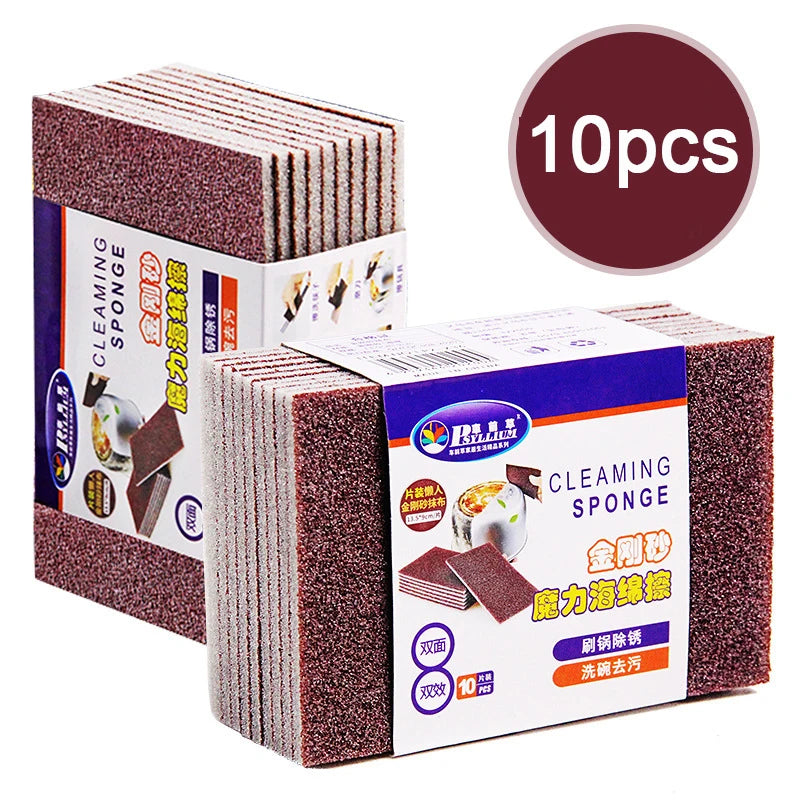 Magic Melamine Sponge Eraser – Kitchen Scrub Cleaning Tool Kitchen Cleaning Sponge Babs 10PCS