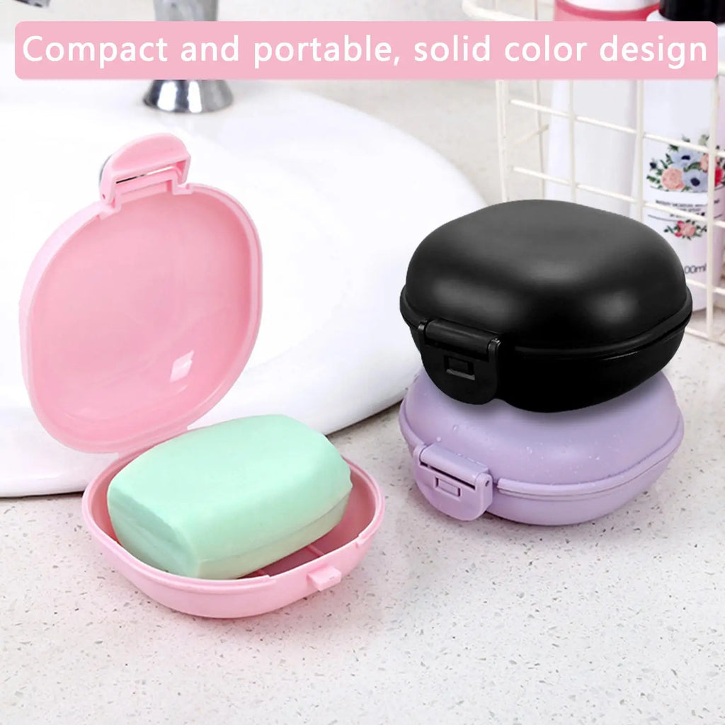 Portable Travel Soap Box – Waterproof Sealed Lid Holder Travel Soap Box Babs