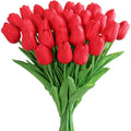 Artificial Tulip Bouquet – Realistic Latex Flowers for Home & Wedding Artificial Flower Bouquet Babs color 6 6 pcs
